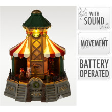 Christmas Village Decoration with LED ABV500010 20 cm, 15 cm Christmas Village Decoration with LED ABV500010 20 cm, 15 cm