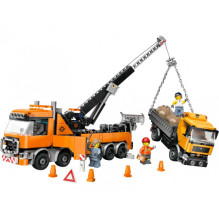LEGO 60467 Sunkiasvoris evakuacinis vilkikas su kranu LEGO 60467 Sunkiasvoris evakuacinis vilkikas su kranu