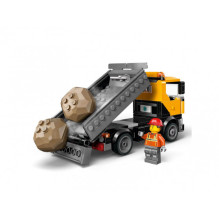 LEGO 60467 Sunkiasvoris evakuacinis vilkikas su kranu LEGO 60467 Sunkiasvoris evakuacinis vilkikas su kranu