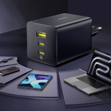 Baseus EnerFill FE11 PD QC 100 W Wall Charger Black Baseus EnerFill FE11 PD QC 100 W Wall Charger Black