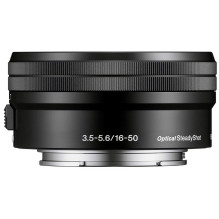 Sony E PZ 16-50mm F3.5-5.6 OSS (Black) , (SELP1650 / B) - Demonctracinis (Expo), Baltoje Dėžutėje (White Box)