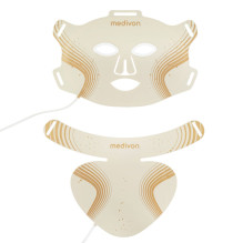 LED Veido Kaukė - Medivon Lumi Max, 744 LED, 5 Bangos Ilgiai, 6 Režimai, 3 Intensyvumo Lygiai, 5 000 mAh, USB-C LED Veido Kaukė - Medivon Lumi Max, 744 LED, 5 Bangos Ilgiai, 6 Režimai, 3 Intensyvumo Lygiai, 5 000 mAh, USB-C