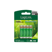 Battery, Rechargeable, NiMH, AAA, 4pcs. Blister