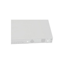 Fiber Front Panel 24 SC-Duplex or LC-Quad, light grey