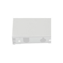 Fiber Front Panel 24 SC-Duplex or LC-Quad, light grey