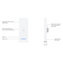 Ubiquiti „UniFi“ modifikavimo skaitytuvas, baltas, UA-Retrofit-Reader-W Ubiquiti „UniFi“ modifikavimo skaitytuvas, baltas, UA-Retrofit-Reader-W