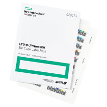 HPE LTO-8 „Ultrium RW“ brūkšninių kodų etikečių pakuotė
