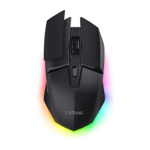 Trust Gaming GXT122 FELOX+ Dual Wireless Gaming Maus Kabellose beleuchtete Gaming-Maus mit 12.000 DPI für präzise Steuer