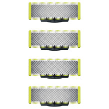 Ersatzklinge OneBlade QP240 / 50 (silber / hellgrn, 4 Stck) Ersatzklinge OneBlade QP240 / 50 (silber / hellgrn, 4 Stck)