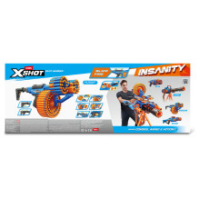 ZURU Zuru -XSHOT-INSANITY-SERIES 1-BLITZ HAMMER