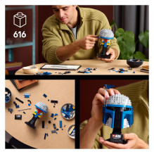LEGO Star Wars Jango Fett Helm 75408 LEGO Star Wars Jango Fett Helm 75408