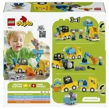 LEGO DUPLO 10475 Baufahrzeuge 3-in-1-Set LEGO DUPLO 10475 Baufahrzeuge 3-in-1-Set