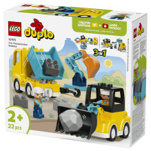 LEGO DUPLO 10475 Baufahrzeuge 3-in-1-Set LEGO DUPLO 10475 Baufahrzeuge 3-in-1-Set