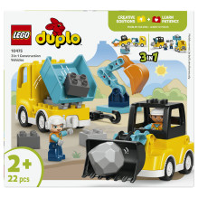 LEGO DUPLO 10475 Baufahrzeuge 3-in-1-Set LEGO DUPLO 10475 Baufahrzeuge 3-in-1-Set