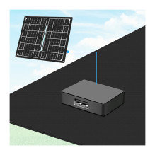 Foldable Solar Panel, 1x USB-A, 7W Foldable Solar Panel, 1x USB-A, 7W