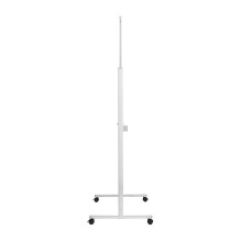 Balta sausai valoma lenta, mobili, dvipusė, metalinė, 60x90cm Balta sausai valoma lenta, mobili, dvipusė, metalinė, 60x90cm