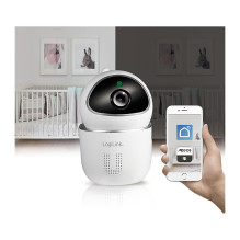 WiFi Smart kamera, 360-degree, Tuya suderinama WiFi Smart kamera, 360-degree, Tuya suderinama
