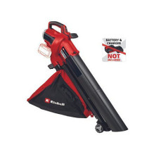 Profesionalus Akku-Laubsauger VENTURRO 36 / 240, 36Volt ( 2x18V ), Laubsauger / Laubblser (rot / schwarz, ohne Akku und 