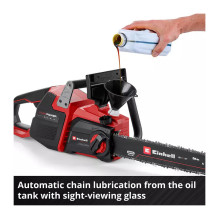 Professional Akku-Kettensge GP-LC 36 / 40 Li BL -Solo, 36Volt ( 2x18V ) (rot / schwarz, ohne Akku und Ladegert) Professional Akku-Kettensge GP-LC 36 / 40 Li BL -Solo, 36Volt ( 2x18V ) (rot / schwarz, ohne Akku und Ladegert)