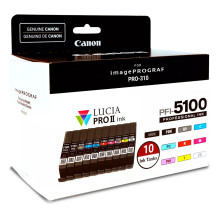 Canon PFI-5100 Multipack MBK / PBK / C / M / Y / PC / PM / R / GY / CO Canon PFI-5100 Multipack MBK / PBK / C / M / Y / PC / PM / R / GY / CO