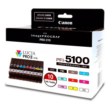 Canon PFI-5100 Multipack MBK / PBK / C / M / Y / PC / PM / R / GY / CO Canon PFI-5100 Multipack MBK / PBK / C / M / Y / PC / PM / R / GY / CO