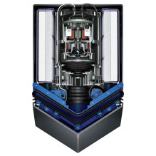 HU02 Airblade Händetrockner weiß 1000W HU02 Airblade Händetrockner weiß 1000W