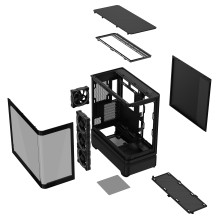 ASUS PRIME AP304 TG ARGB ATX Black Edition Gaming Gehäuse ASUS PRIME AP304 TG ARGB ATX Black Edition Gaming Gehäuse