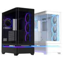 ASUS PRIME AP304 TG ARGB ATX Black Edition Gaming Gehäuse ASUS PRIME AP304 TG ARGB ATX Black Edition Gaming Gehäuse