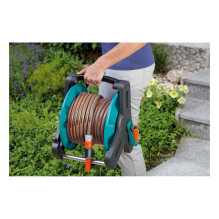 Gardena Schlauchtrommel Classic 50 (grau / trkis)