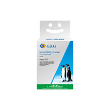 G&amp;G Schriftband 12mm x 7m sw-ws Komp. m. Dymo D1 / 45013 / S072053