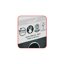 Herlitz Ordner maX.file nature A4 8cm schwarz Wolkenmarmor Herlitz Ordner maX.file nature A4 8cm schwarz Wolkenmarmor
