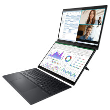 ASUS Zenbook Duo UX8406CA-ISSQL41X U9-285H / 32GB / 1TBSSD / W11 Pro AZERTY prancūziškas išdėstymas