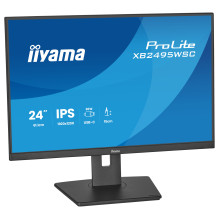 61,2 cm (24,1 colio) 1920 x 1200 pikselių iiyama XB2495WSC-B1 16:10 WUXGA IPS 4 ms 100 Hz HDMI USB šakotuvas Pasukamas a
