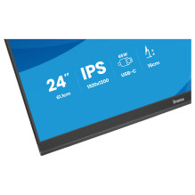61,2 cm (24,1 colio) 1920 x 1200 pikselių iiyama XB2495WSC-B1 16:10 WUXGA IPS 4 ms 100 Hz HDMI USB šakotuvas Pasukamas a