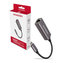 AXAGON ADE-TRC Gigabito Ethernet 10 / 100 / 1000 adapteris - USB 3.1 C tipo, titano pilkos spalvos AXAGON ADE-TRC Gigabito Ethernet 10 / 100 / 1000 adapteris - USB 3.1 C tipo, titano pilkos spalvos