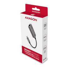AXAGON ADE-TRC Gigabito Ethernet 10 / 100 / 1000 adapteris - USB 3.1 C tipo, titano pilkos spalvos AXAGON ADE-TRC Gigabito Ethernet 10 / 100 / 1000 adapteris - USB 3.1 C tipo, titano pilkos spalvos