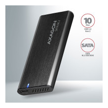 AXAGON EEM2-SBC RAW BOX externes Gehäuse für M.2 SSD USB-C 3.2 Gen 2 – schwarz AXAGON EEM2-SBC RAW BOX externes Gehäuse für M.2 SSD USB-C 3.2 Gen 2 – schwarz