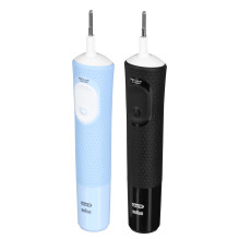 Oral-B Vitality Pro Duo Adult Rotating-oscillating toothbrush Black, Blue, White Oral-B Vitality Pro Duo Adult Rotating-oscillating toothbrush Black, Blue, White