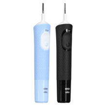 Oral-B Vitality Pro Duo Adult Rotating-oscillating toothbrush Black, Blue, White Oral-B Vitality Pro Duo Adult Rotating-oscillating toothbrush Black, Blue, White