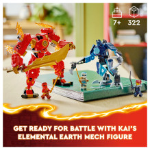 LEGO NINJAGO Kai Elemental Fire Mech