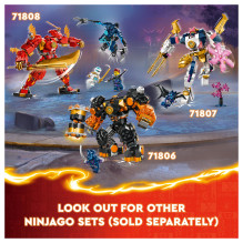 LEGO NINJAGO Kai Elemental Fire Mech