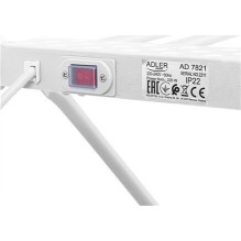 Namų ir Virtuvės Prietaisas - Adler AD 7821 Sulankstomas Elektrinis Drabužių Džiovintuvas 220W