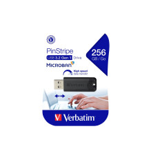 USB atmintinė 256GB Verbatim 3,2 kontaktų, juodos spalvos, mažmeninė kaina USB atmintinė 256GB Verbatim 3,2 kontaktų, juodos spalvos, mažmeninė kaina