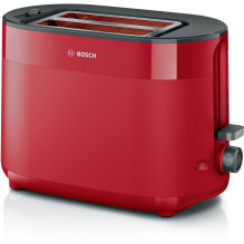 Bosch TAT2M124 skrudintuvas, 6 vnt., 2 riekelės, 950 W, raudonas Bosch TAT2M124 skrudintuvas, 6 vnt., 2 riekelės, 950 W, raudonas
