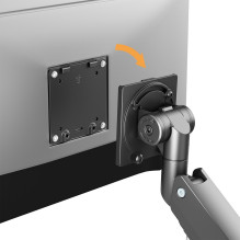 Maclean MC-968 Double Arm Monitor Mount with Gas Spring 17-57" 27 kg Heavy Duty Sturdy Full Motion Holder Bracket M Maclean MC-968 Double Arm Monitor Mount with Gas Spring 17-57" 27 kg Heavy Duty Sturdy Full Motion Holder Bracket M