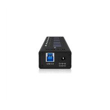 Hub 7-Port IcyBox USB 3.0 IB-AC618 Aliuminio Gehäuse Hub 7-Port IcyBox USB 3.0 IB-AC618 Aliuminio Gehäuse