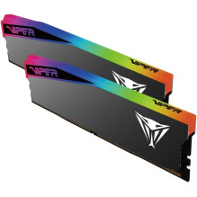 Patriot Viper Elite 5 RGB Ultra DDR5 Memory, 32 GB, 6000MHz, CL28 (VEUR532G6028K)