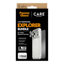 PanzerGlass ® , CARE by ® Flagship 3-in-1 Urban Explorer Bundle iPhone 17 Pro Max PanzerGlass ® , CARE by ® Flagship 3-in-1 Urban Explorer Bundle iPhone 17 Pro Max