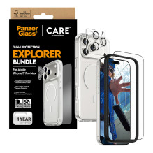 PanzerGlass ® , CARE by ® Flagship 3-in-1 Urban Explorer Bundle iPhone 17 Pro Max PanzerGlass ® , CARE by ® Flagship 3-in-1 Urban Explorer Bundle iPhone 17 Pro Max