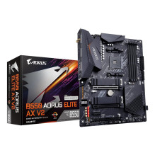 Mainboard, GIGABYTE, AMD B550, Socket AM4, ATX, RAM DDR4-SDRAM, 4xSlots, Wi-Fi Yes, Bluetooth Yes, 1xPCI Express x1 slot